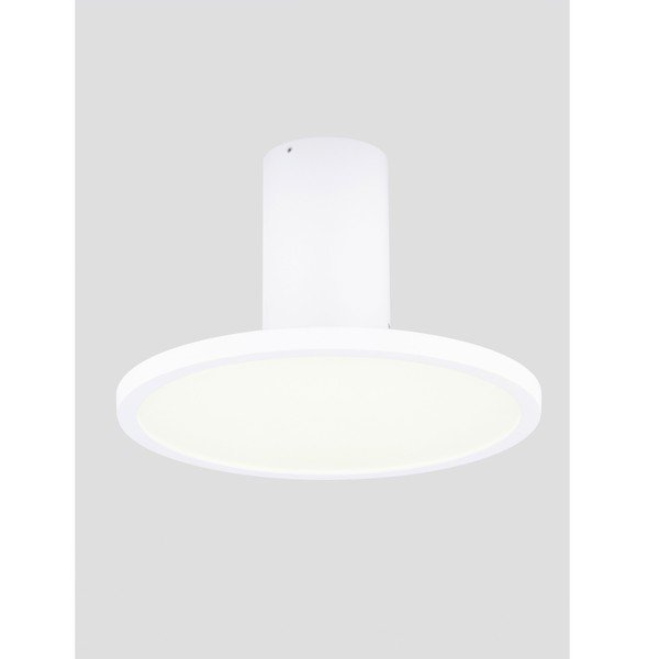 Plafoniera LED bianco opaco in alluminio con struttura flessibile Ekei – Nova Luce-image-2
