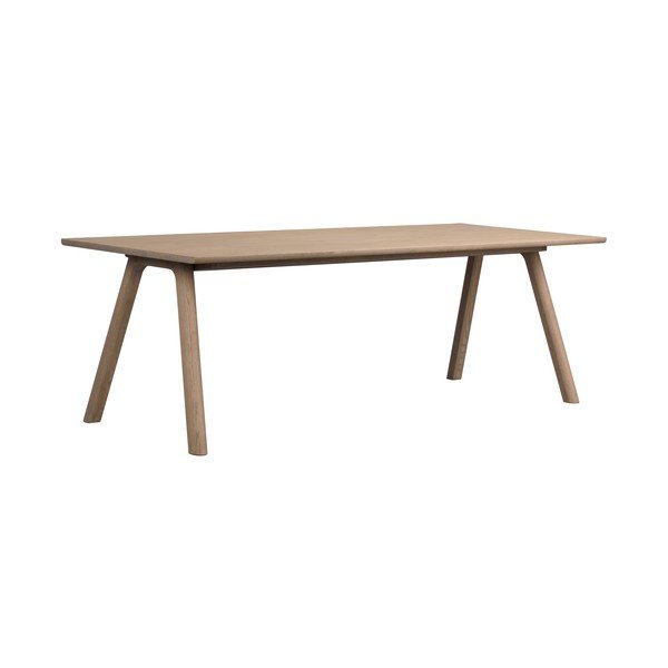 Tavolo da pranzo in rovere massiccio allungabile 95x220 cm Clapperton – Rowico