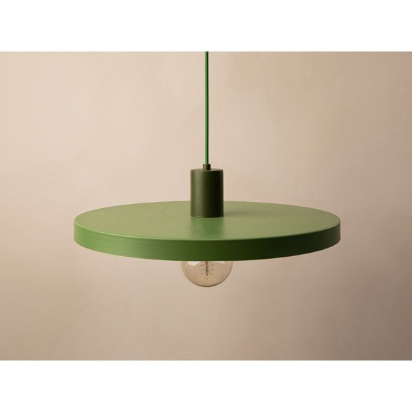 Lampadario verde in metallo ø 40 cm Ori – Micadoni -image-3