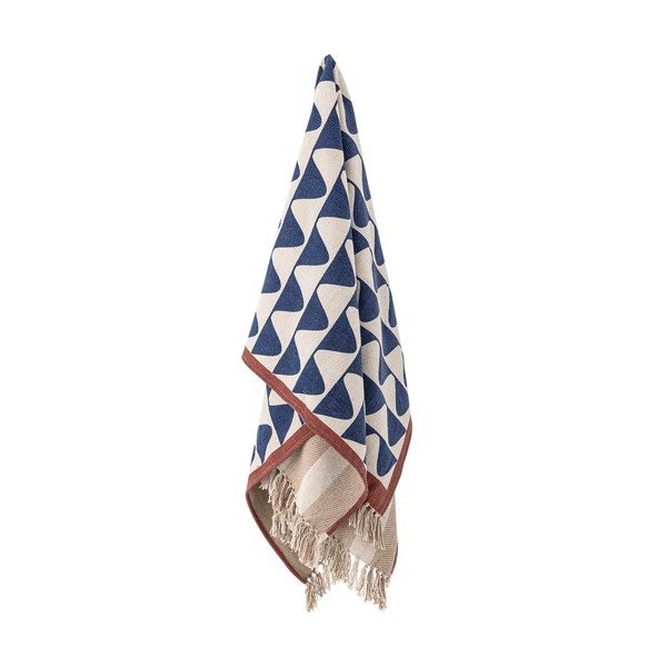Coperta in cotone riciclato 130x160 cm Rimme – Bloomingville-image-3