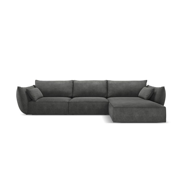 Divano angolare grigio (angolo destro) Vanda - Mazzini Sofas