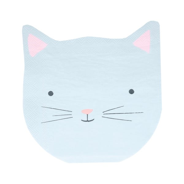 Tovaglioli di carta in set da 16 Cat - Meri Meri-image-2