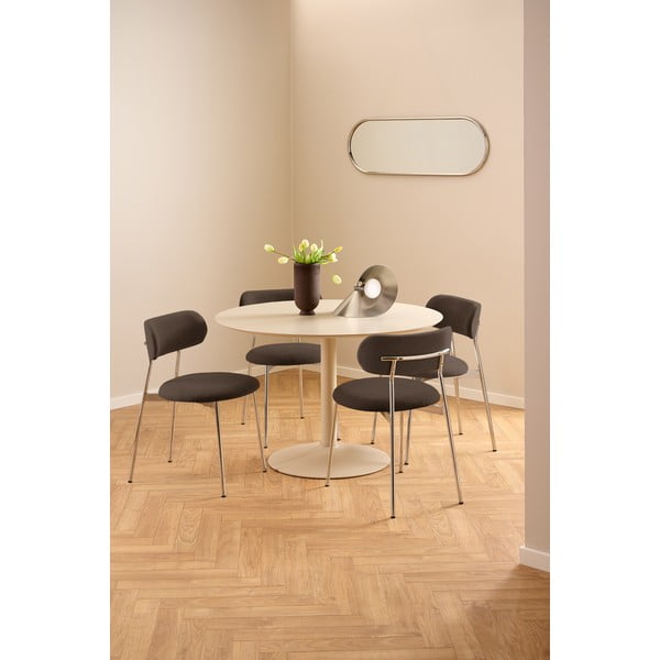 Sedia da pranzo marrone chiaro Lyric – Actona-image-1