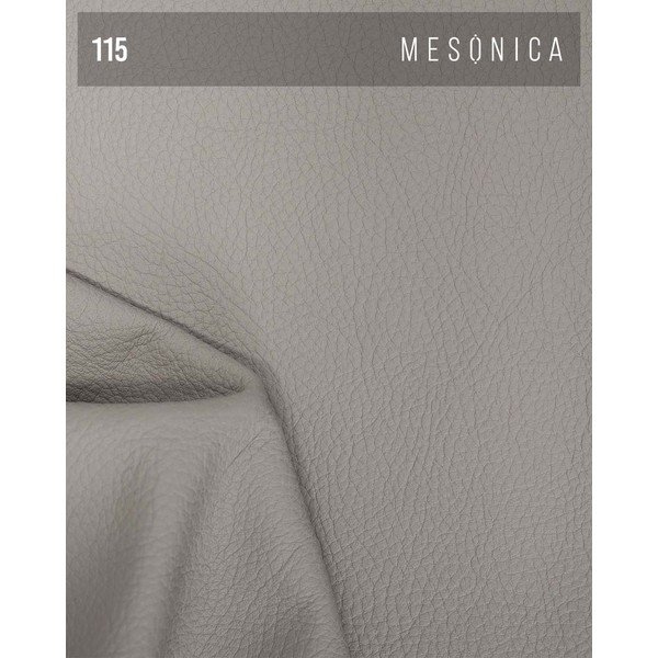 Divano in pelle marrone chiaro 207 cm Kobo - MESONICA-image-4