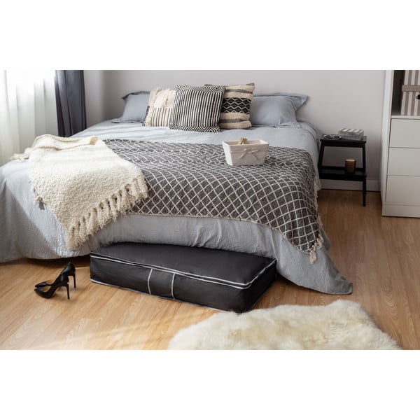 Scatola portaoggetti sotto il letto nera Scatola portaoggetti sotto il letto Urban - Compactor-image-1