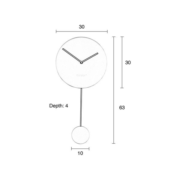 Orologio da parete nero - Zuiver-image-2