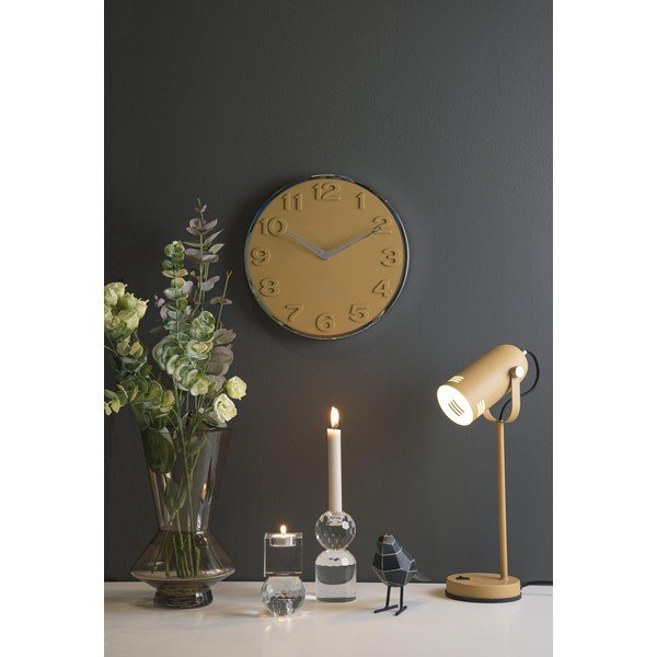 Lampada da tavolo giallo senape Husk - Leitmotiv-image-1