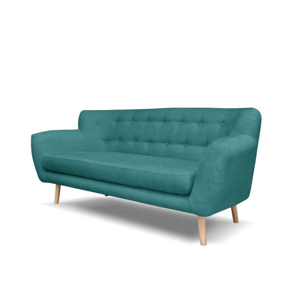 Divano verde e blu Cosmopolitan design Londra, 162 cm - Cosmopolitan Design-image-2