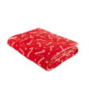 Coperta con motivo natalizio in micropile 130x170 cm Candy Cane - Catherine Lansfield