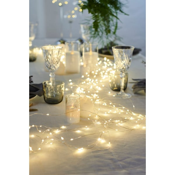 Catena luminosa 200 lampadine  lunghezza 300 cm Knirke - Sirius-image-1