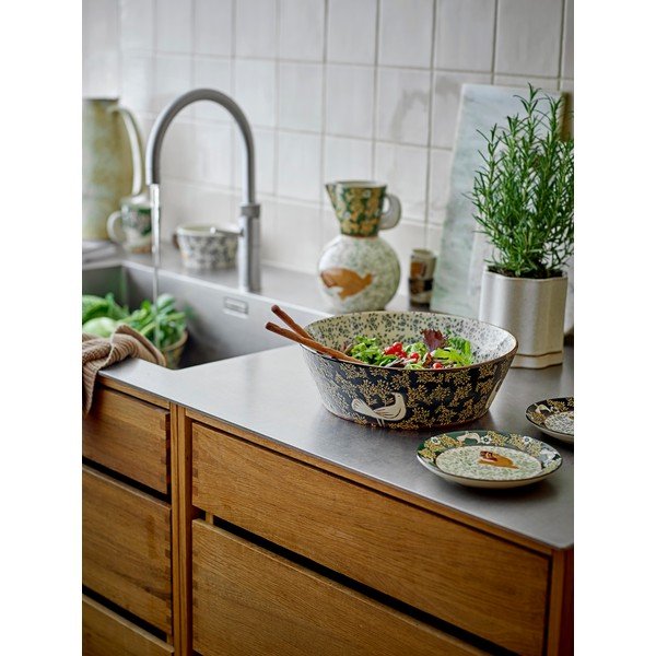 Ciotola blu in ceramica ø 28 cm Hezha – Bloomingville-image-2