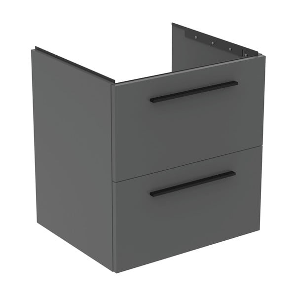 Mobile per lavabo grigio a sospensione 60x63 cm i.Life B - Ideal Standard-image-4