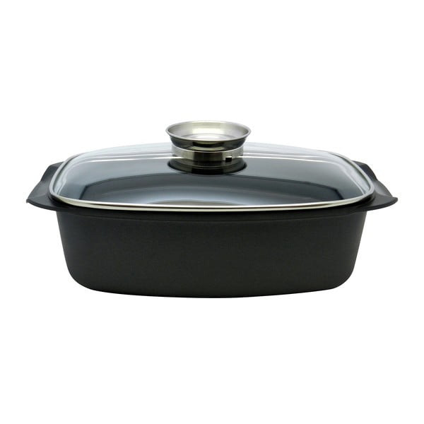 Teglia con coperchio in vetro , 40,5 x 23 cm Alucast - ELO