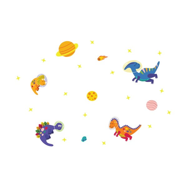 Adesivi murali per bambini Dinosauri - Ambiance-image-2
