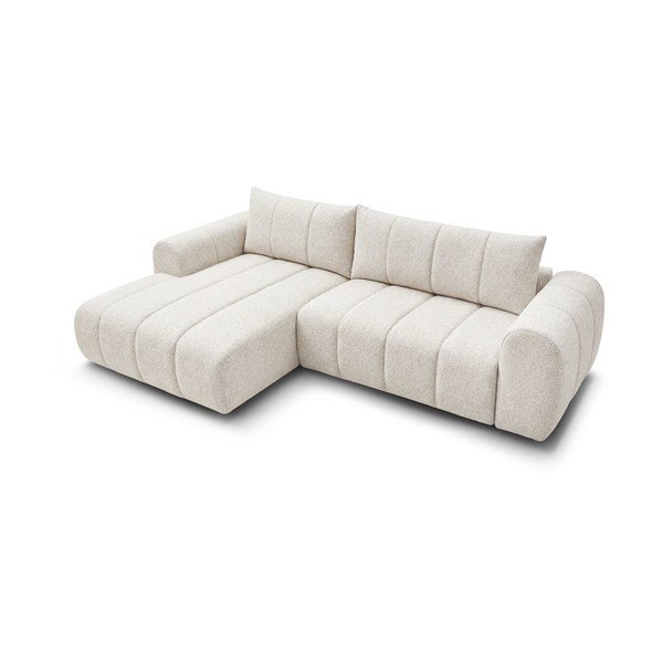 Divano angolare beige (con penisola a sinistra/con chaise lounge) Nesty – Bobochic Paris-image-4