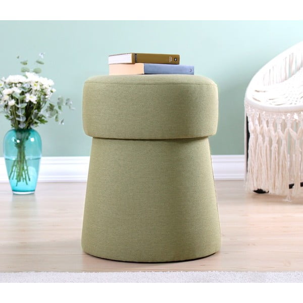 Sgabello verde chiaro Beans - Artie-image-1