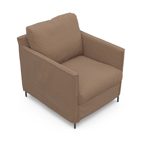 Poltrona marrone Petito - Furninova-image-3