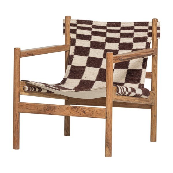 Poltrona in legno marrone Zano – WOOOD