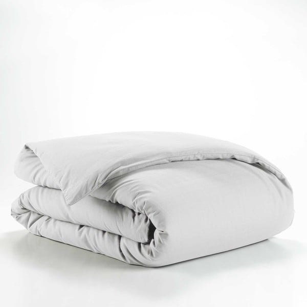 Biancheria in cotone bianco per letto singolo 140x200 cm Lina - douceur d'intérieur-image-2