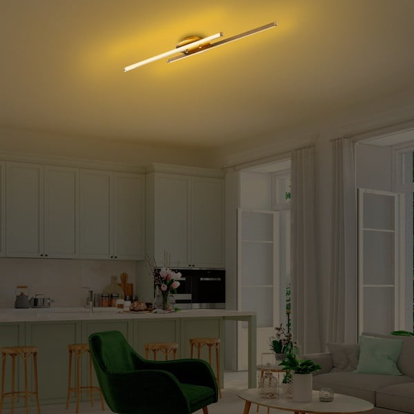 Plafoniera LED in oro 10x86 cm Umut - Opviq lights-image-3