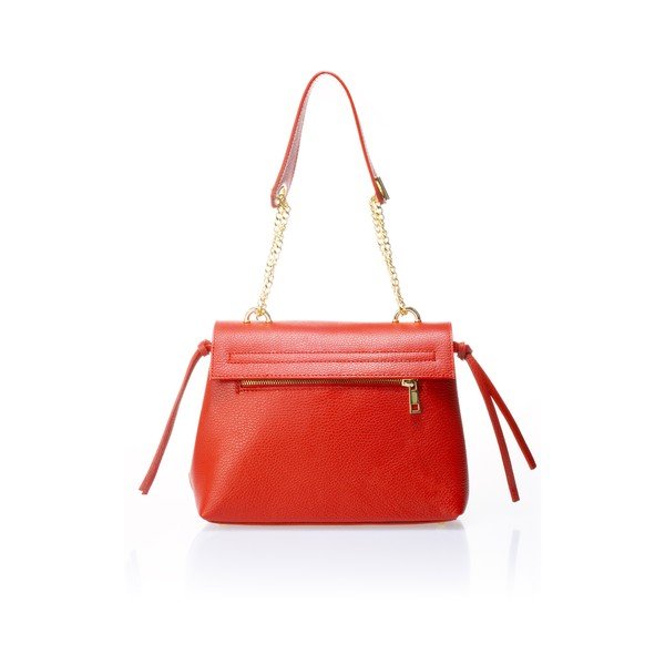 Borsa in pelle rossa Anna - Federica Bassi-image-2