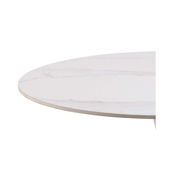 Tavolo da pranzo rotondo in ceramica ø 90 cm Malta - Actona-image-2