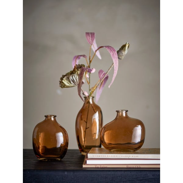 Vaso in vetro arancione (altezza 15,5 cm) Tilia - Bloomingville-image-1