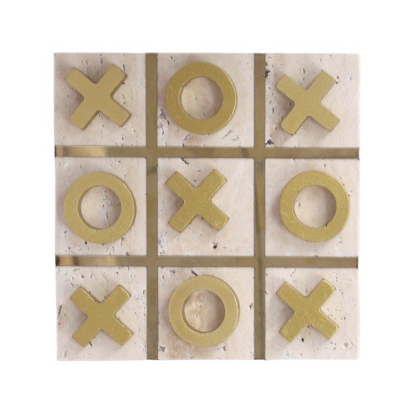 Piccola decorazione in pietra Tic Tac Toe – PT LIVING