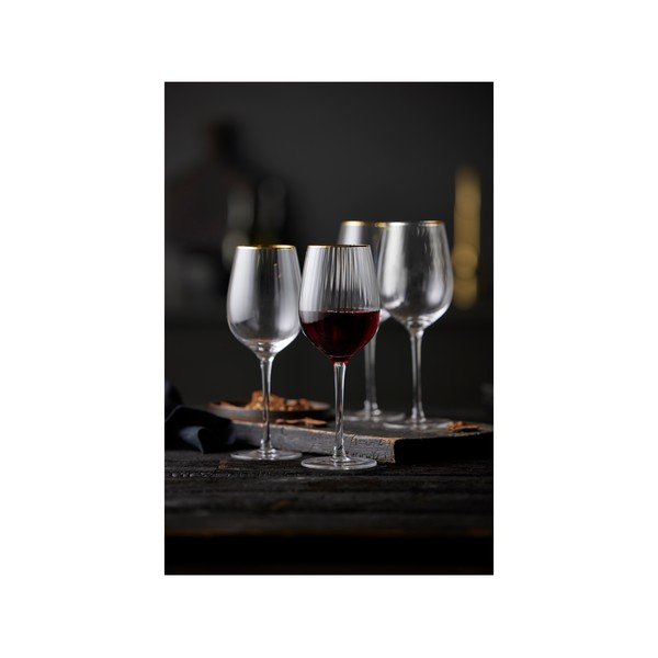 Set di bicchieri da vino 300 ml 4 pz Palermo – Lyngby Glas-image-4