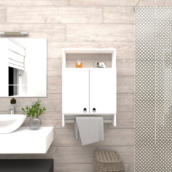 Mobile da bagno bianco Beta - Puqa Design-image-1