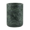 Portaspazzolini in marmo in verde scuro Marble - Mette Ditmer Denmark