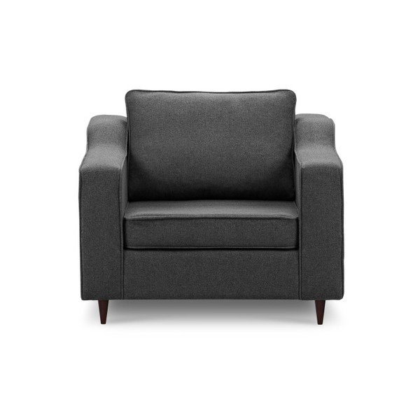 Poltrona antracite Narcisse - Mazzini Sofas