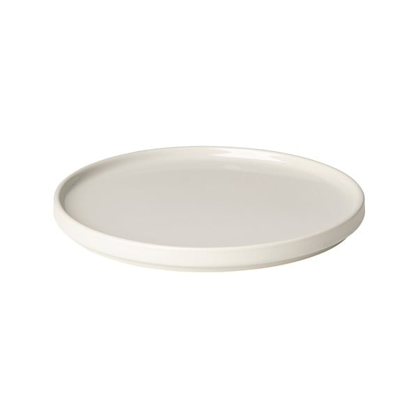 Piatto da dessert in ceramica beige Pilar - Blomus