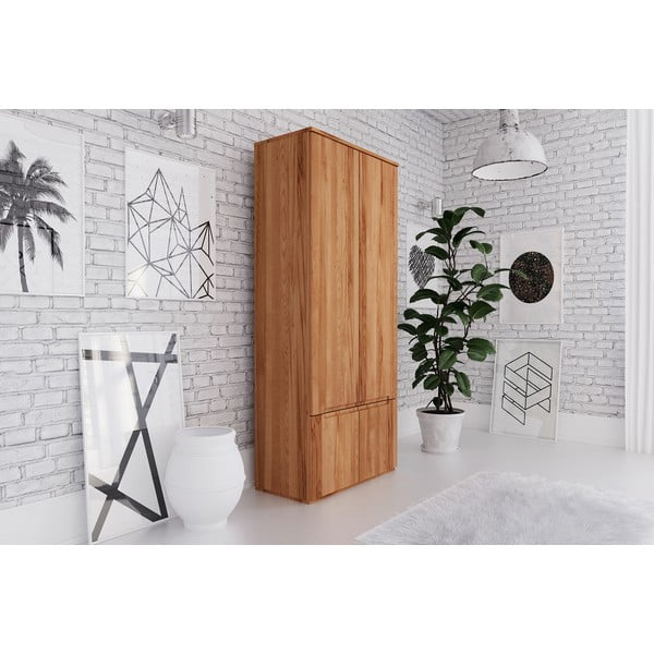 Armadio in legno di faggio 90x206 cm Vento 2 - The Beds-image-4