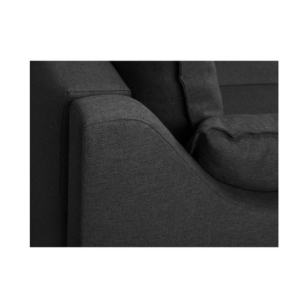 Divano grigio scuro Ancolie, 150 cm - Mazzini Sofas-image-4