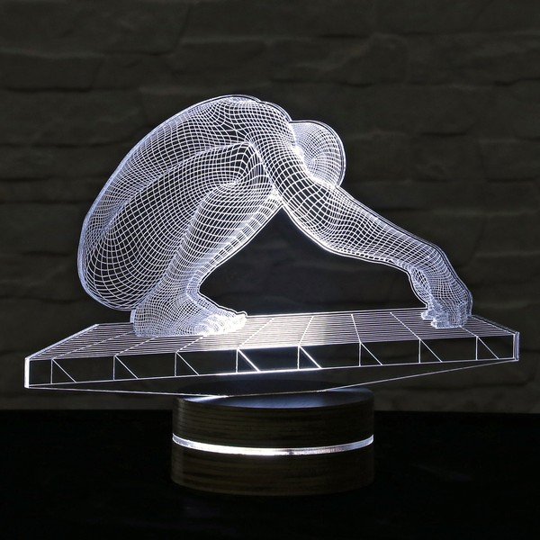 3D stolní lampa Person