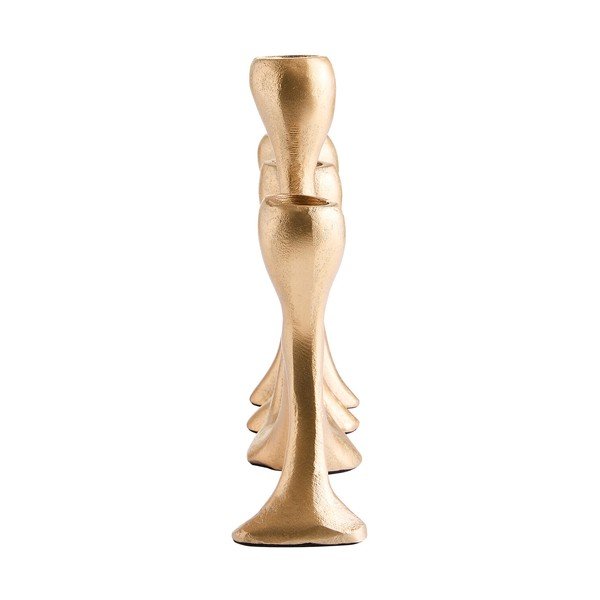 Portacandela in metallo Prato – Premier Housewares-image-2