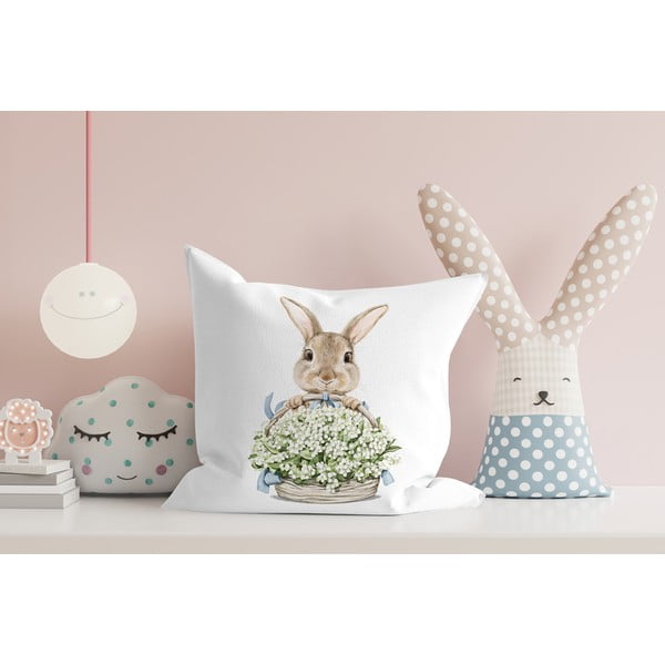 Federa con motivo pasquale 43x43 cm - Mila Home-image-2