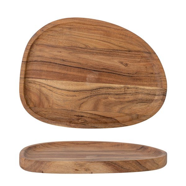 Vassoio decorativo in legno 22,5x30 cm Maxel - Bloomingville-image-2