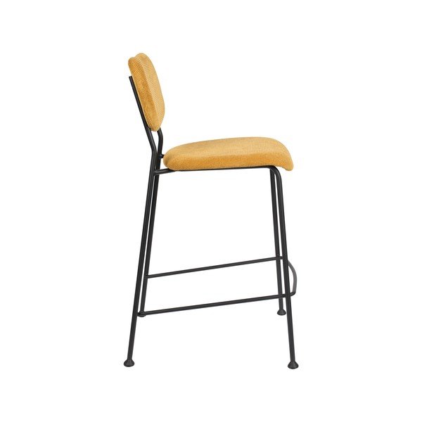 Sgabelli da bar giallo ocra in set di 2 92 cm Benson - Zuiver-image-2