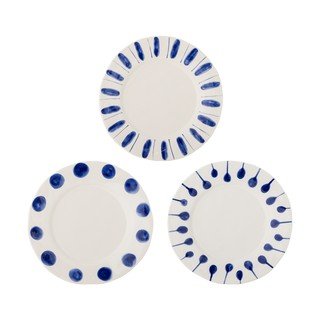 Set di 6 piatti per insalata in ceramica, set di piatti da 8,5 pollici