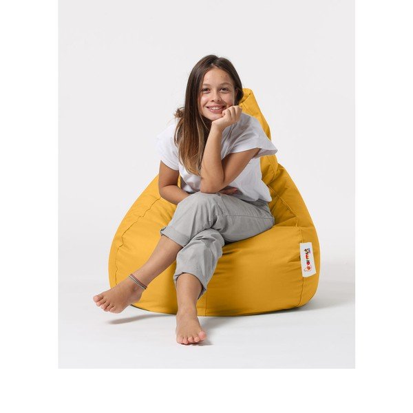 Borsa gialla per sedersi Drop - Floriane Garden-image-1