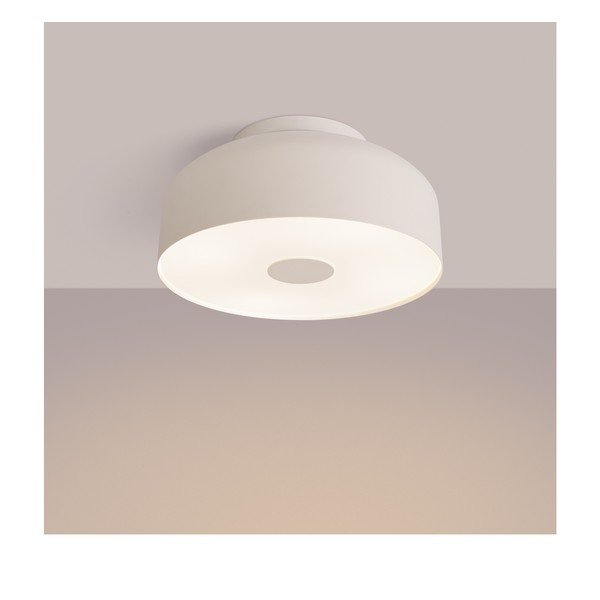 Plafoniera color crema ø 30 cm Blacko – Sollux-image-4