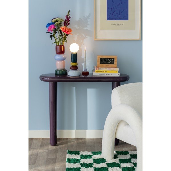 Lampada da tavolo in ceramica (altezza totale 34 cm) Burano – Leitmotiv-image-2
