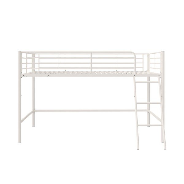 Letto bianco rialzato per bambini 90x200 cm Jodie - Støraa-image-4