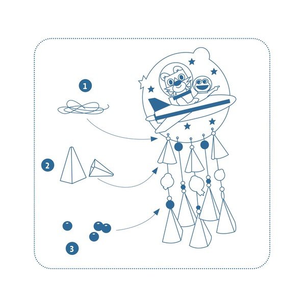 Set creativo Stars Chimes - Djeco-image-3