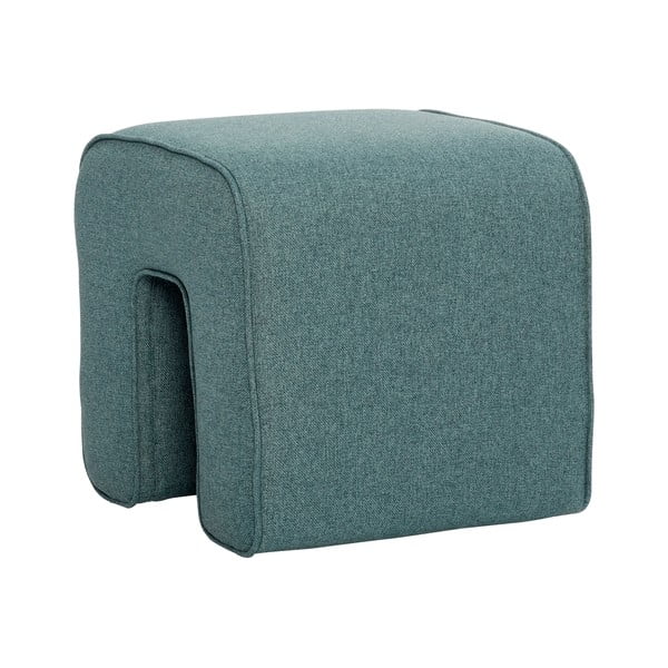 Pouf scultura turchese - Hübsch-image-2