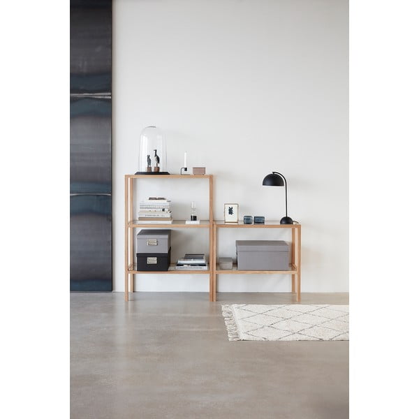 Portafoto in ottone Lea, 13 x 18 cm - Hübsch-image-1