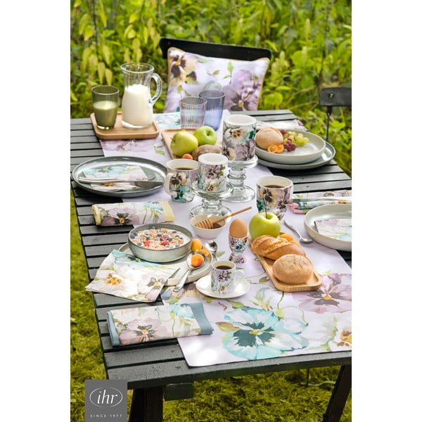 Runner da tavola in cotone organico 150x45 cm Martha - IHR-image-2