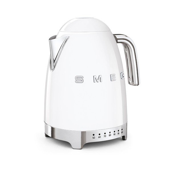 Bollitore bianco in acciaio inox 1,7 l 50's Retro Style – SMEG-image-3